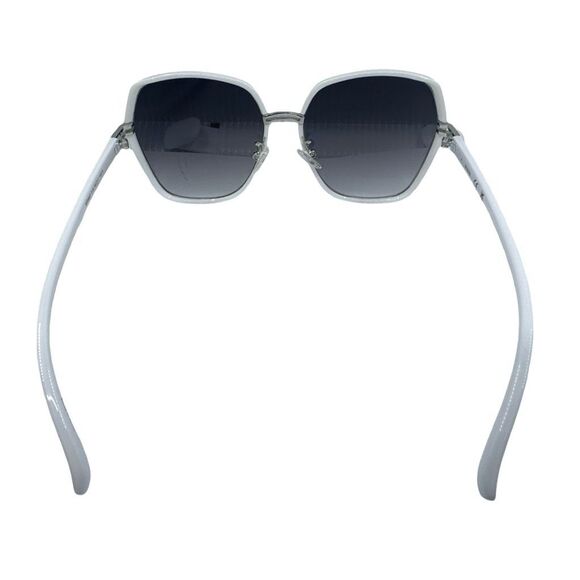 GUESS Oversized Square Sunglasses GF0407 21B - White - 59-17-145 - Unisex - Picture 3 of 8
